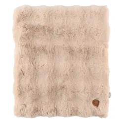 Aava pläd 127x152 cm beige