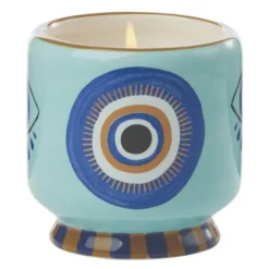 Adopo doftljus incense & smoke 8,8 cm Eye blå