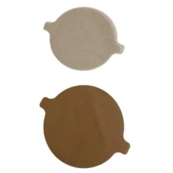 airfryerskydd i silikon runda 2-pack (inre, yttre)