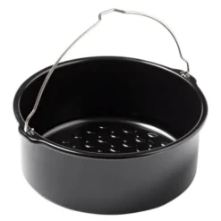 Airfryer ugnsform 20 cm svart