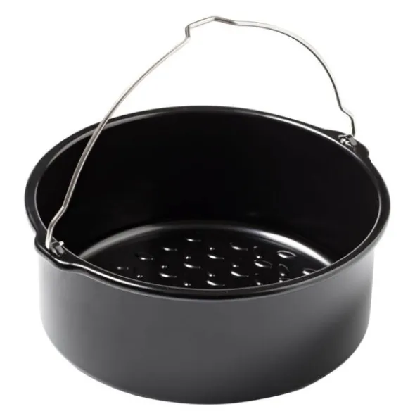 Airfryer ugnsform 20 cm svart