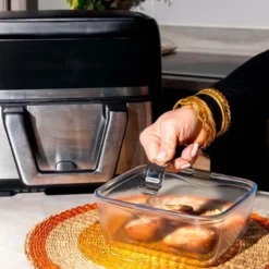 Airfryer ugnsform 2 L18x20 cm glas