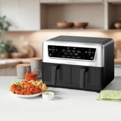 AirTwin airfryer AFD10XSSE 10,4 L 2400 W rostfri