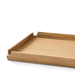 Airy teak bricka small 30x30 cm nupo kaviar