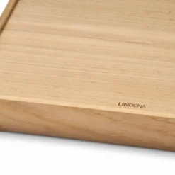 Airy teak bricka 36,6x14,6 cm Black Ink