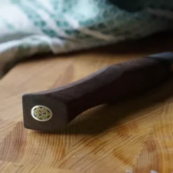 A30 kockkniv 20 cm valnöt/stål