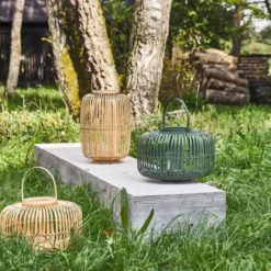 Alia Lykta Bambu 25x38 cm Dark Green