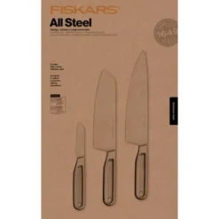 All Steel Knivset 3 Delar