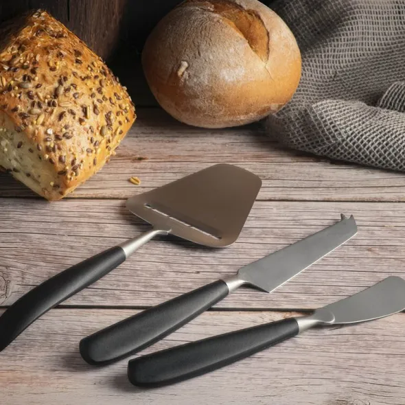 Amitto smörkniv 18 cm svart
