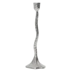 Amy ljusstake 9x31 cm silver