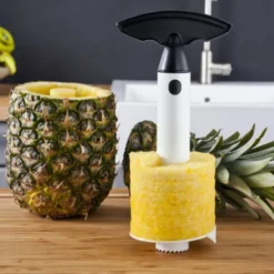 Ananas Skivare Vit/svart