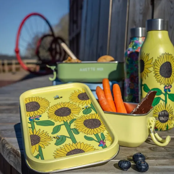Anette Moi lunchlåda 1 L Solsikke gul