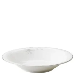 Angelina Platinum Djup tallrik 23,5 cm Vit
