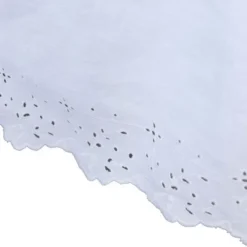 Anglaise duk 220x140 cm vit