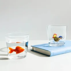Animal Farm vattenglas 35 cl fisk