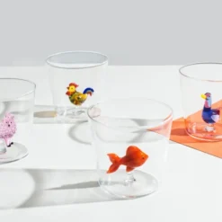 Animal Farm vattenglas 35 cl fisk