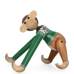 Apa 2025 christmas jumper liten 18,5 cm grön/trä