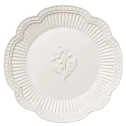 Arabelle tallrik 28,5 cm vit
