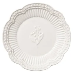 Arabelle tallrik 23 cm vit