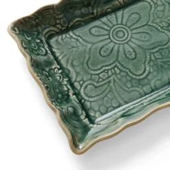 Arabesque serveringsfat 33x13 cm dusk