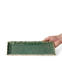 Arabesque serveringsfat 33x13 cm dusk