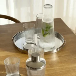 Arne Jacobsen serveringsbricka 33,5 cm stål
