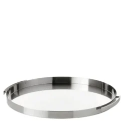 Arne Jacobsen serveringsbricka 33,5 cm stål