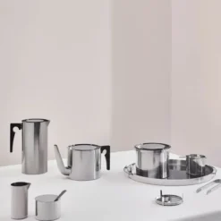 Arne Jacobsen sockerskål 20 cl stål