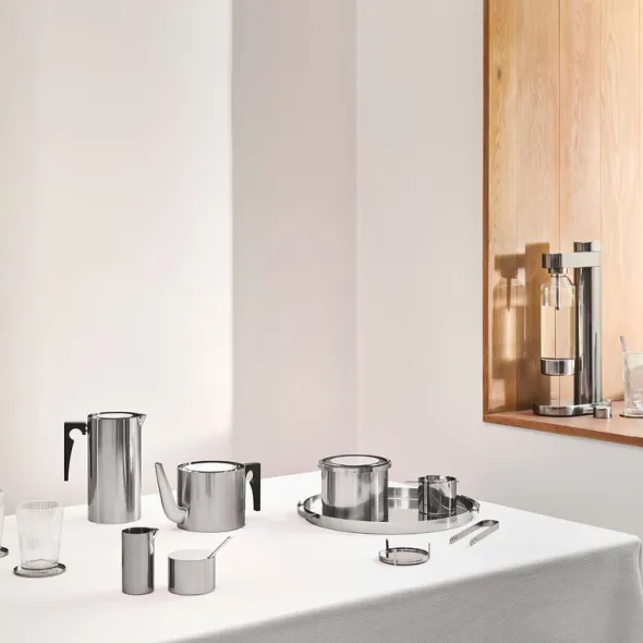 Arne Jacobsen tekanna 1,25 L stål