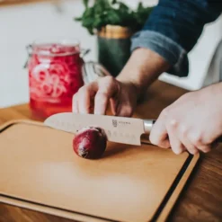 Asama Santoku kockkniv 18 cm svart/silver