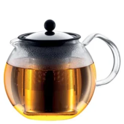 Assam tekanna / tepress 1 L krom