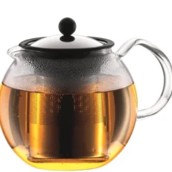 Assam tekanna / tepress 1,5 L krom