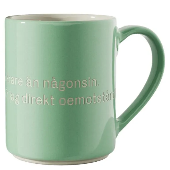 Astrid Lindgren Mugg Grön Jag är fräknigare