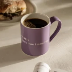 Astrid Lindgren Mugg Lila Jag är en vacker