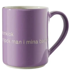 Astrid Lindgren Mugg Lila Jag är en vacker