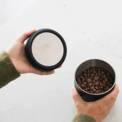 Atmos Vakuum Förvaringsburk 1,2 L Svart