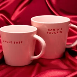 Autumn Elegance mugg 35 cl SANTA's FAVORITE rosa