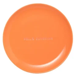 Autumn Elegance tallrik 22 cm HELLO SUNSHINE orange