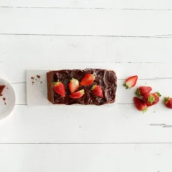 Bakform i silikon rektangulär 24 cm svart