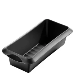 Bakform i silikon rektangulär 24 cm svart