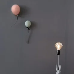 Balloon Väggdekor 17x23 cm Rosa