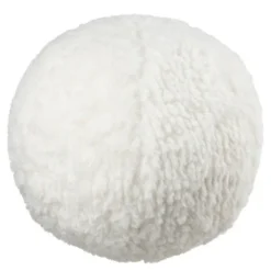 Bari dunkudde rund 25 cm vit