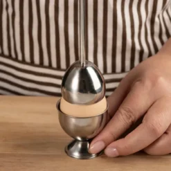 Basis Äggkopp 4,5 cm Borstad Stål