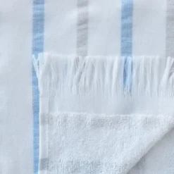 Bath Collection hamamhandduk 80x180 cm powder blue stripes
