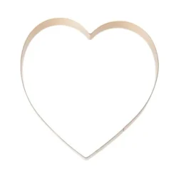 bAYk Pepparkaksform Hjärta 15 cm Koppar