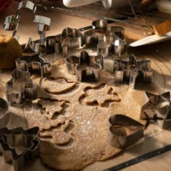 bAYk Pepparkaksform Snögubbe Silver