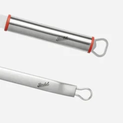 BBQ-set med stekspade och tång 44 cm rostfritt stål