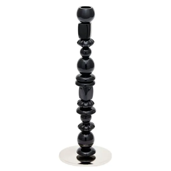 Beads ljusstake S 34 cm svart