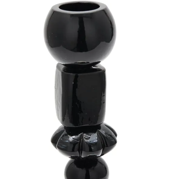 Beads ljusstake S 34 cm svart