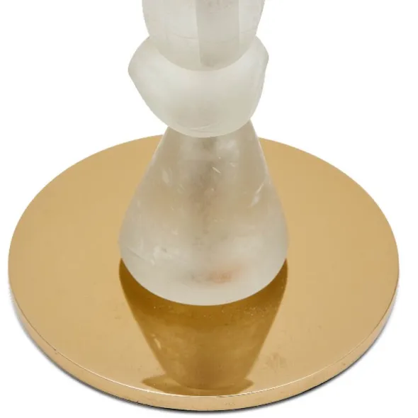 Beads ljusstake S 34 cm vit